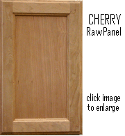 Cherry Cabinet Panel - Raw