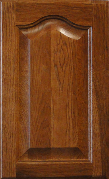 Hickory Cathedral Arch Raised Panel - H3