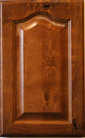 Knotty Alder Cathedral Arch Raised Panel - H3